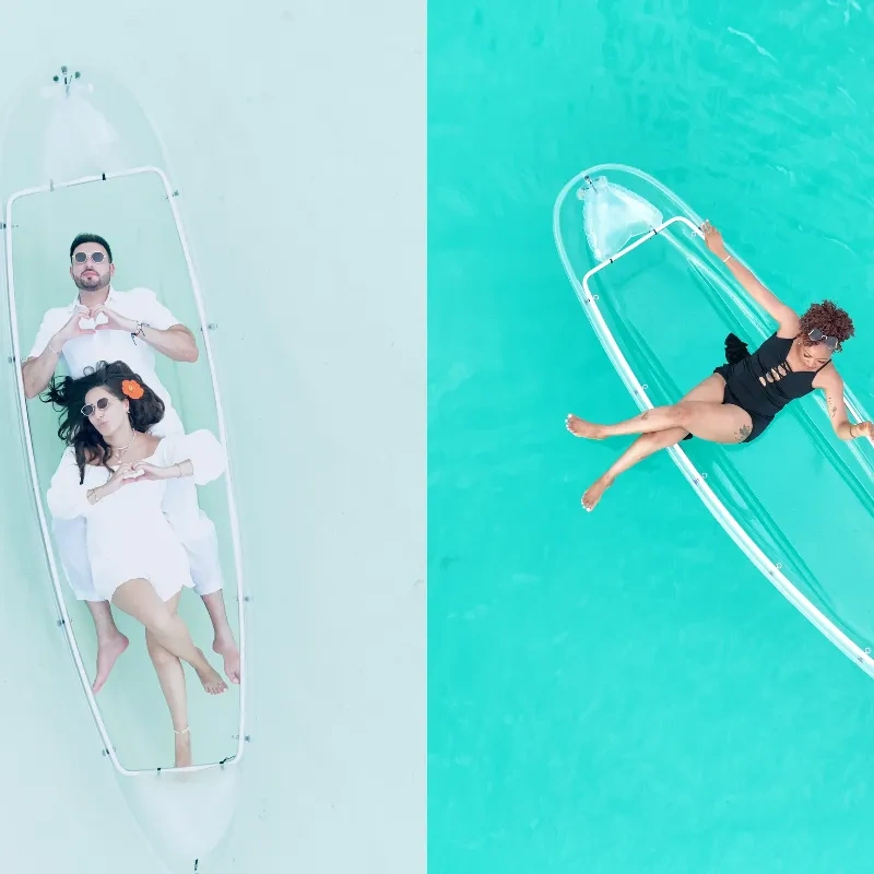 Transparent Kayak - 30-Minute Express Paddle